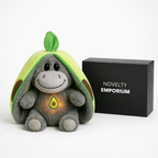 Avocado Breathing Plush for Anxiety Relief – Soothing Glow Companion