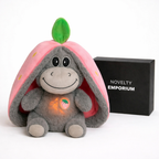 Breathing Anxiety Plush Toy with Soothing Light for Stress Relief & Sleep