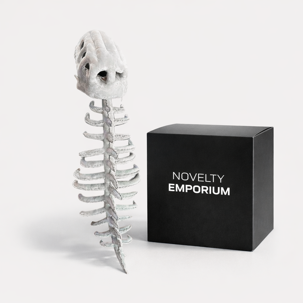 Wearable Dino Plushie Outfit with Soft Ribbed Back and Skull Hood - Gifts