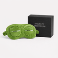 Cute Frog Sleeping Eye Mask – Soft Cartoon Blindfold for Travel, Home, and Office Rest
