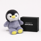 Cute Running Penguin Plush – Soft Interactive Toy with Wobble Effect