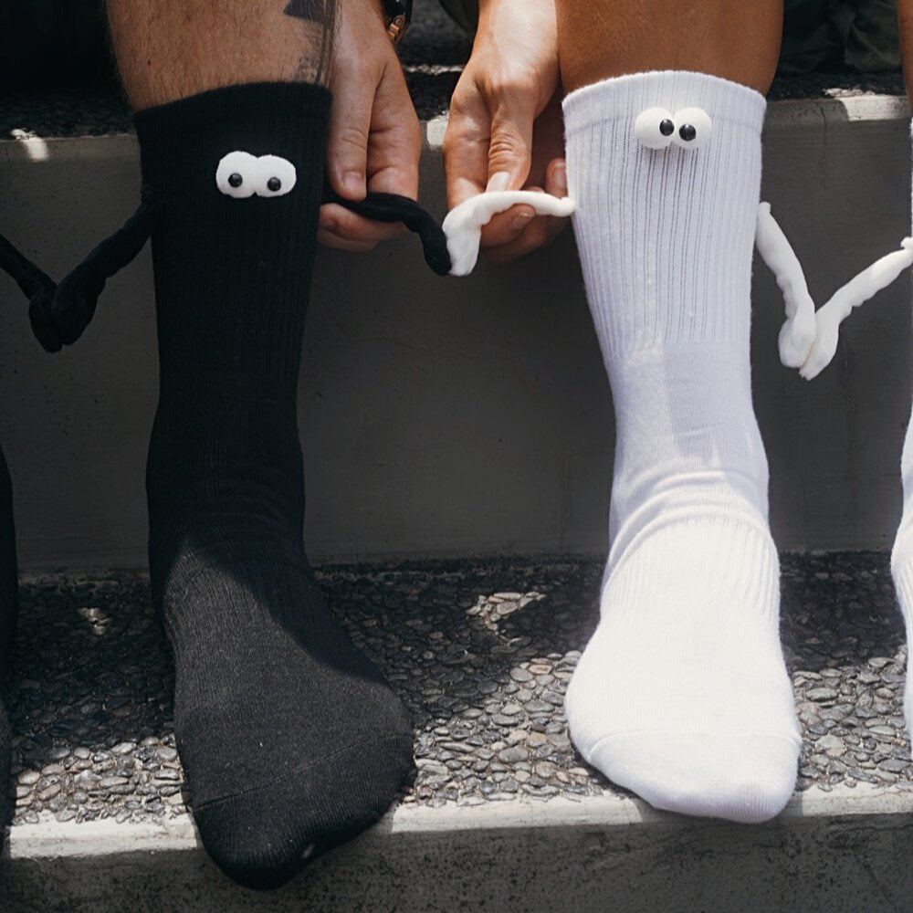 Magnetic Hand-Holding Socks: A Quirky and Fun Fashion Statement