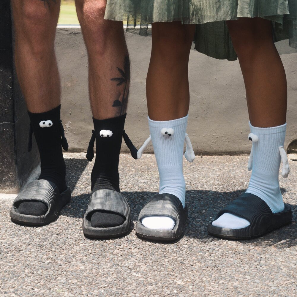 Magnetic Hand-Holding Socks: A Quirky and Fun Fashion Statement