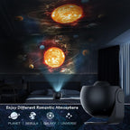 Nebula Star Projector – LED Galaxy Light for Bedroom Ceiling & Cosmic Room Ambience