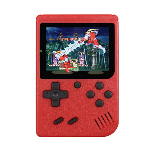 400-in-1 Retro Handheld Game Console with 3.0" Color LCD and Built-In Classic Games Red