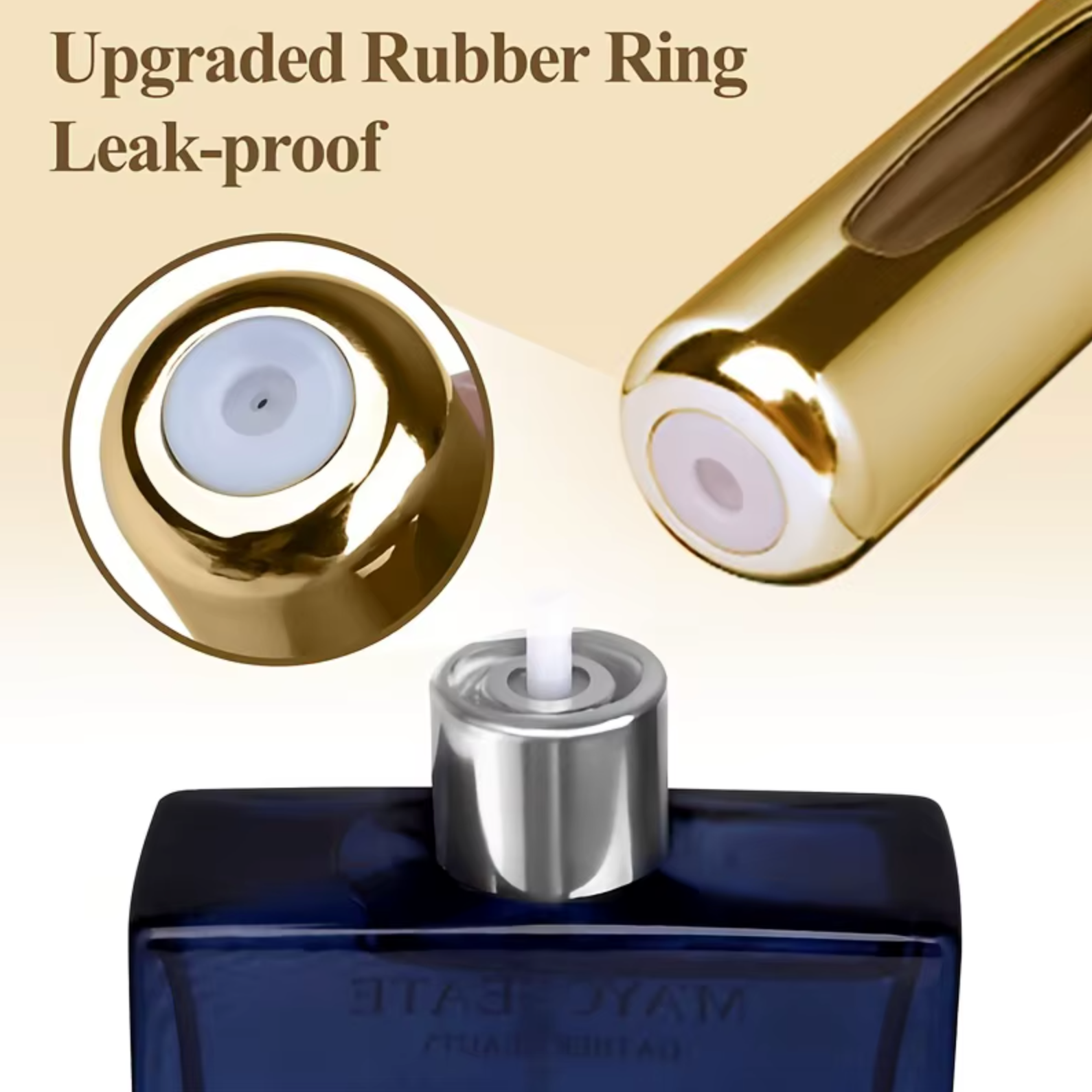 5ml Refillable Travel Perfume Atomizer – Compact Aluminum Pocket Spray Bottle