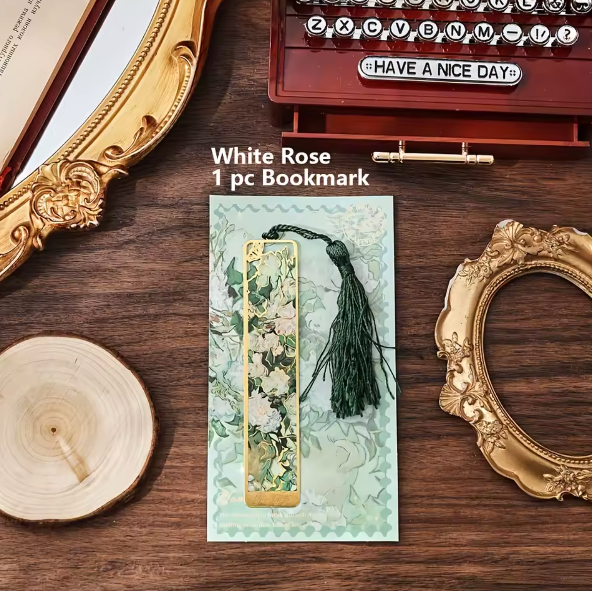 Starry Night Metal Bookmark with Tassel – Vintage Van Gogh Inspired Book Lover Gift 5