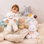 Running Rabbit Plush Toy – Interactive Shake-to-Run Bunny