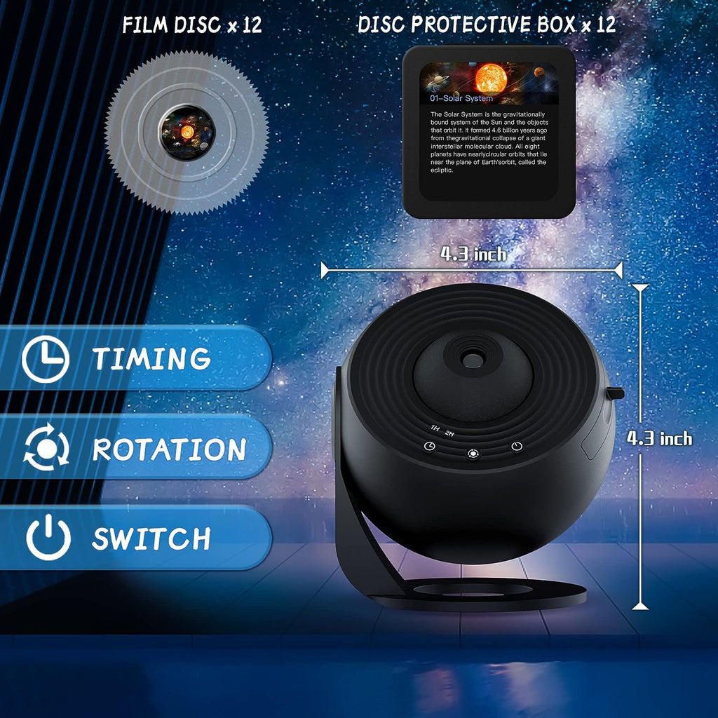 Nebula Star Projector – LED Galaxy Light for Bedroom Ceiling & Cosmic Room Ambience