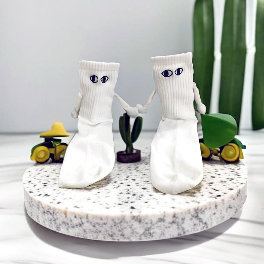 Magnetic Hand-Holding Socks – Unique Design for Fun and Functional Wear