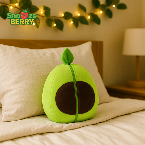 Avocado Breathing Plush for Anxiety Relief – Soothing Glow Companion