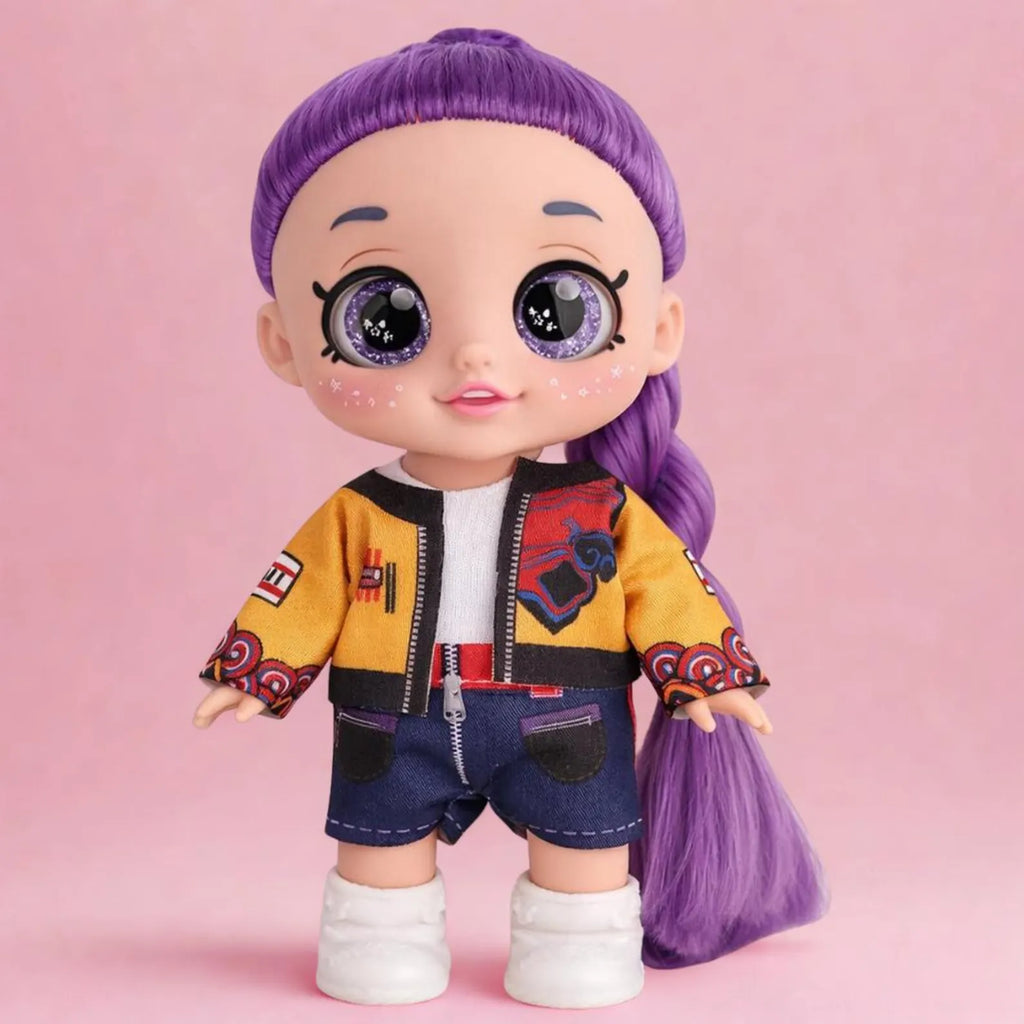 Anime Demon Hunter Doll with Sound Features – Collectible Singing Toy